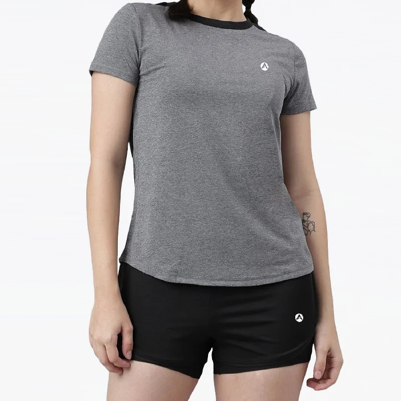 AB Women GYM Shirt STY # 08 Elegant Button-Down Short Shirt