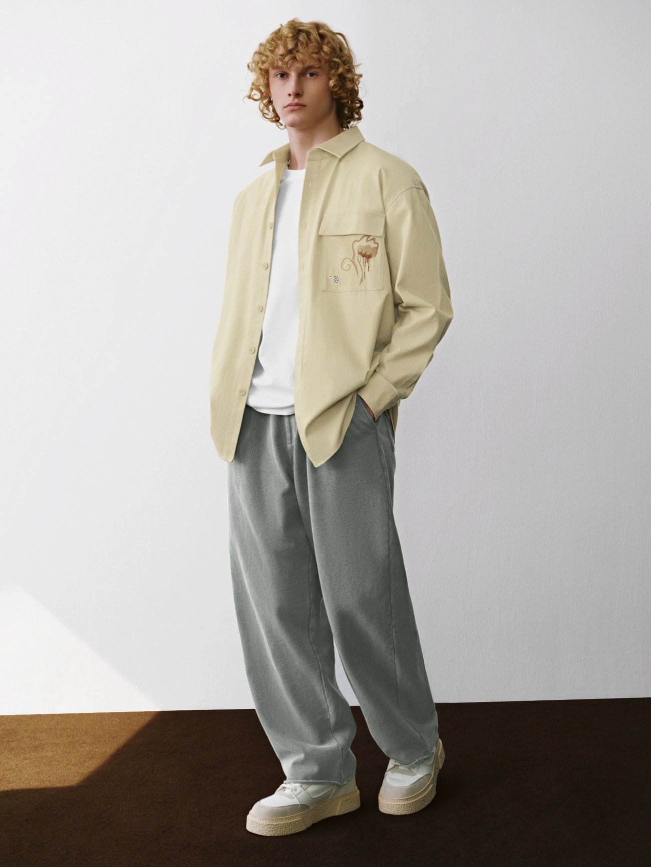 Leisure Button Up Shirts Classic Basic Short Shirt