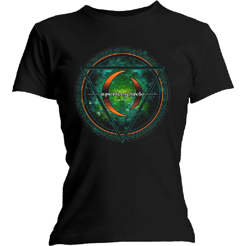 A Perfect Circle Ladies T-Shirt: Sigil Anti-Shrink Durable Soft