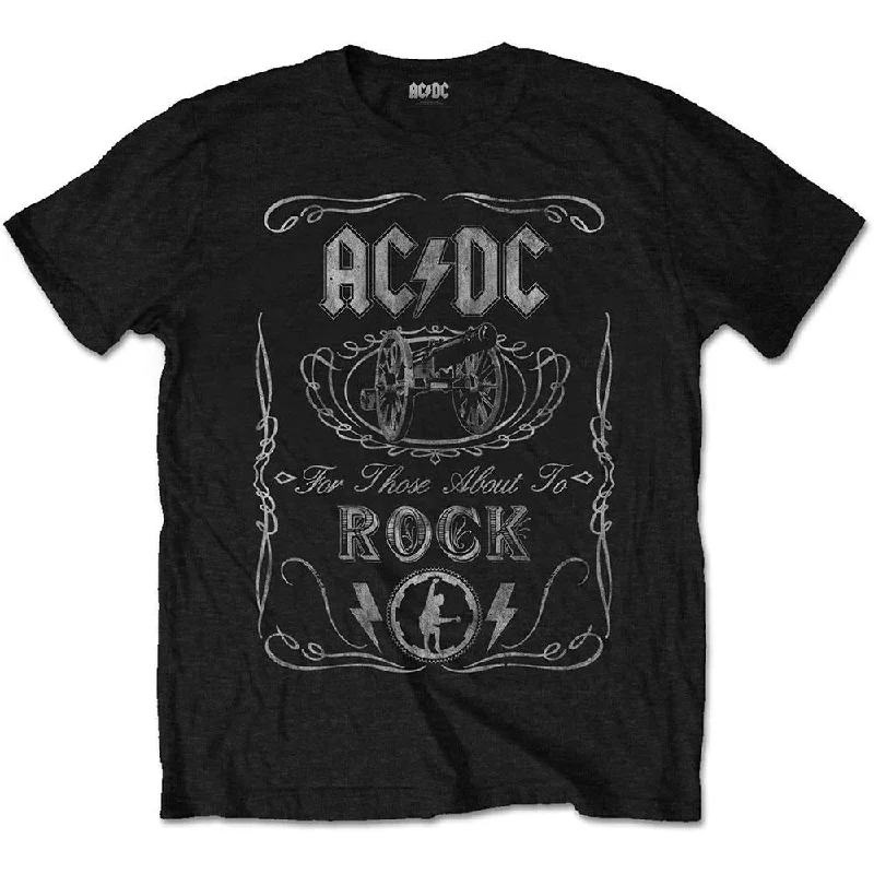 AC/DC Kids T-Shirt: Vintage Cannon Swig Casual Formal Business