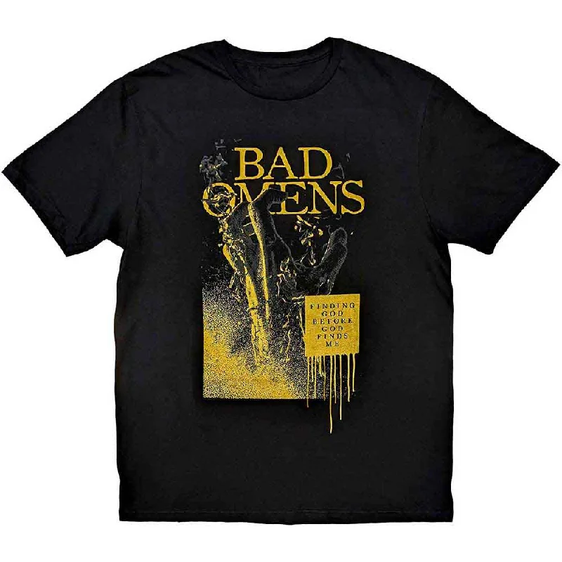 Bad Omens | Official Band T-Shirt | Holy Water Welt Pockets Slit Pockets Flap Pockets