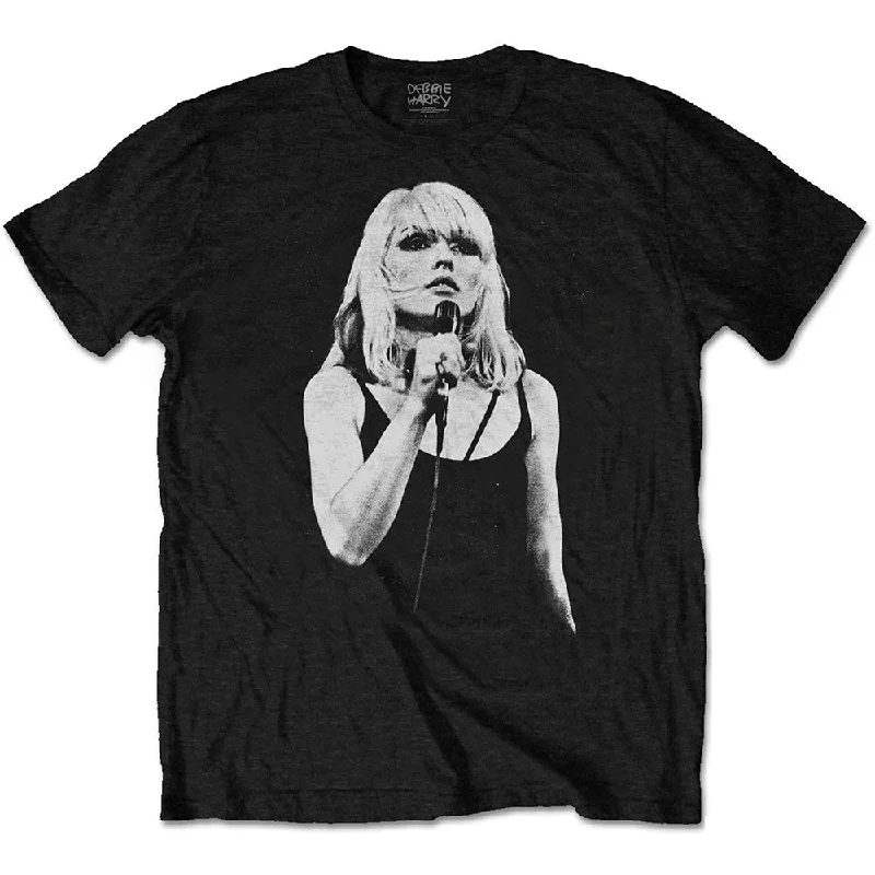 Debbie Harry | Official Band T-Shirt | Open Mic. Fleece Fabric Down Fabric Feather Fabric