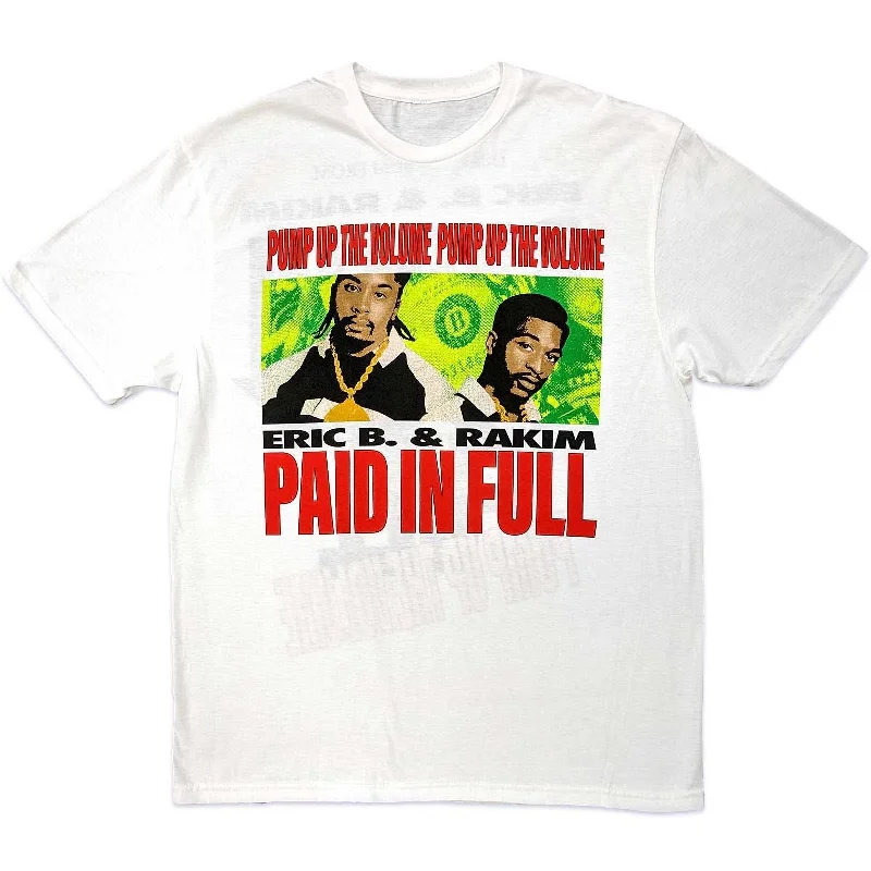 Eric B. & Rakim | Official Band T-Shirt | Pump Up The Volume (Back Print) Knit Fabric Woven Fabric Fleece Fabric Eric B. & Rakim | Official Band T-Shirt | Pump Up The Volume (Back Print) Knit Fabric Woven Fabric Fleece Fabric