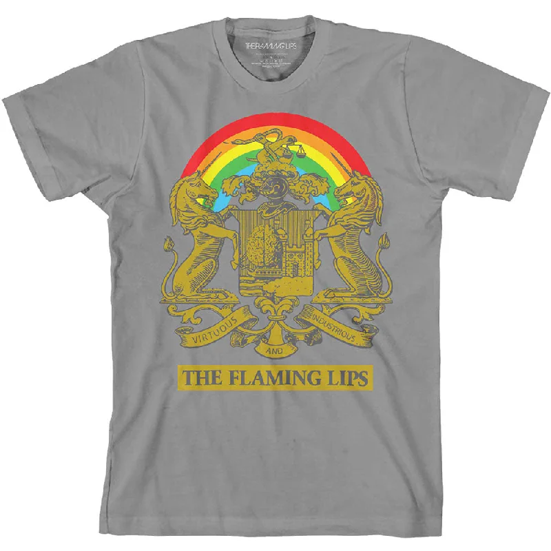 The Flaming Lips | Official Band T-Shirt | Virtuous Industrious Polka Dot Checkered Tartan