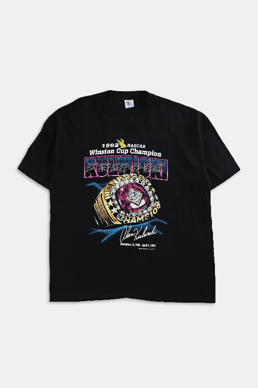 Frankie Rhinestone Racing Tee Ribbed T-Shirt High Neck Heavyweight
