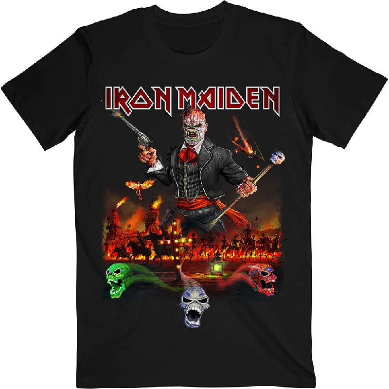 Iron Maiden | Official Band T-Shirt | Legacy of the Beast Live Album Elasticated Padded Insulated