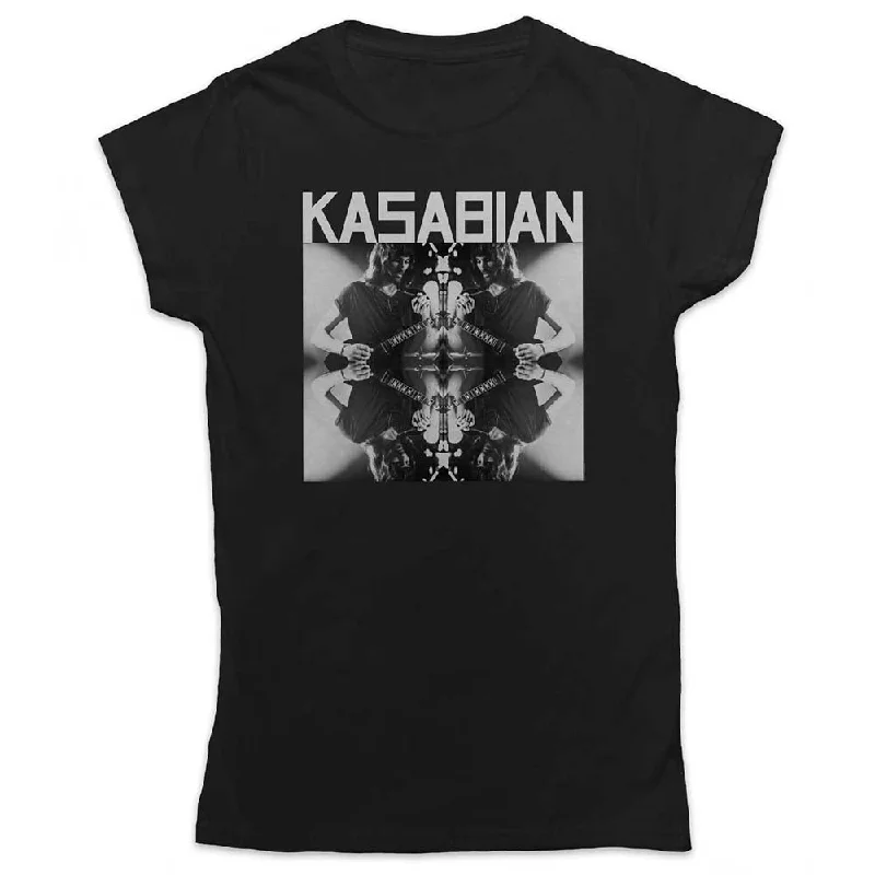 Kasabian Ladies T-Shirt: Solo Reflect Layered Multi-layer Single Layer