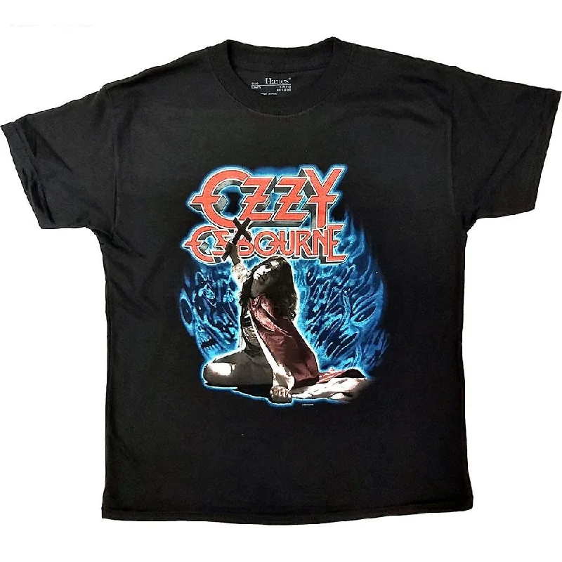 Ozzy Osbourne Kids T-Shirt: Blizzard of Oz Real Fur Shearling Chenille