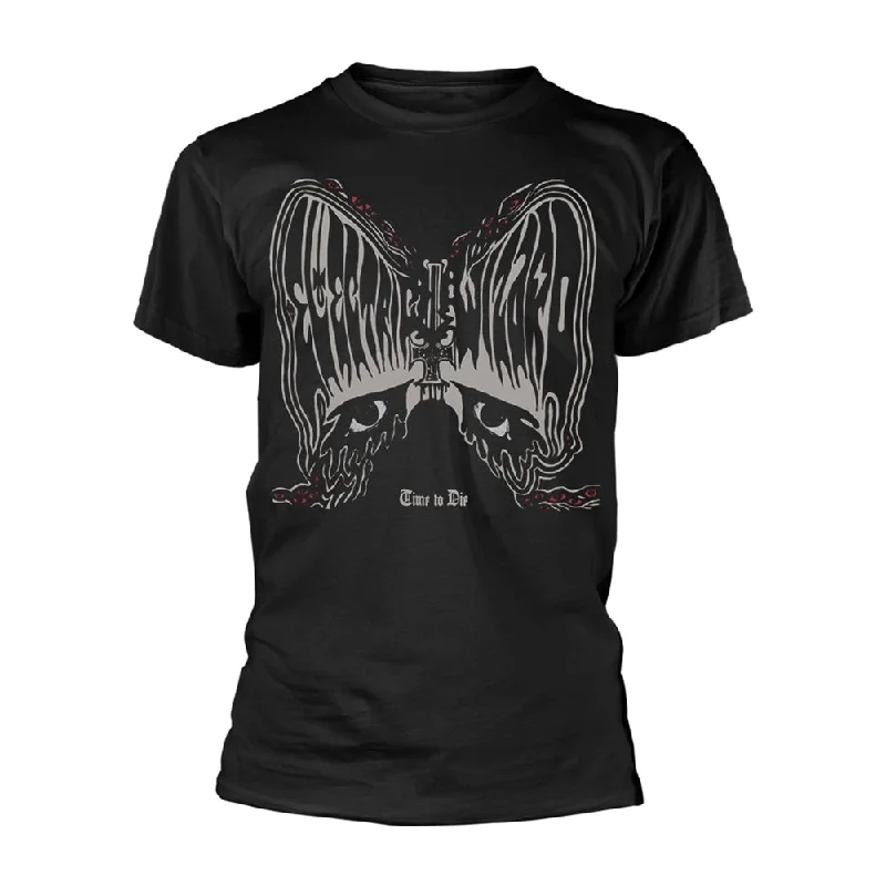 Electric Wizard Unisex T-shirt: Time To Die (back print) Oversized T-Shirt Spandex breathable