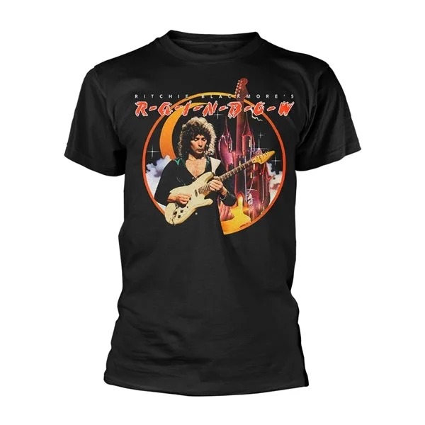 Rainbow | Official Band T-Shirt | Ritchie Blackmore's Rainbow Photo Welt Pockets Slit Pockets