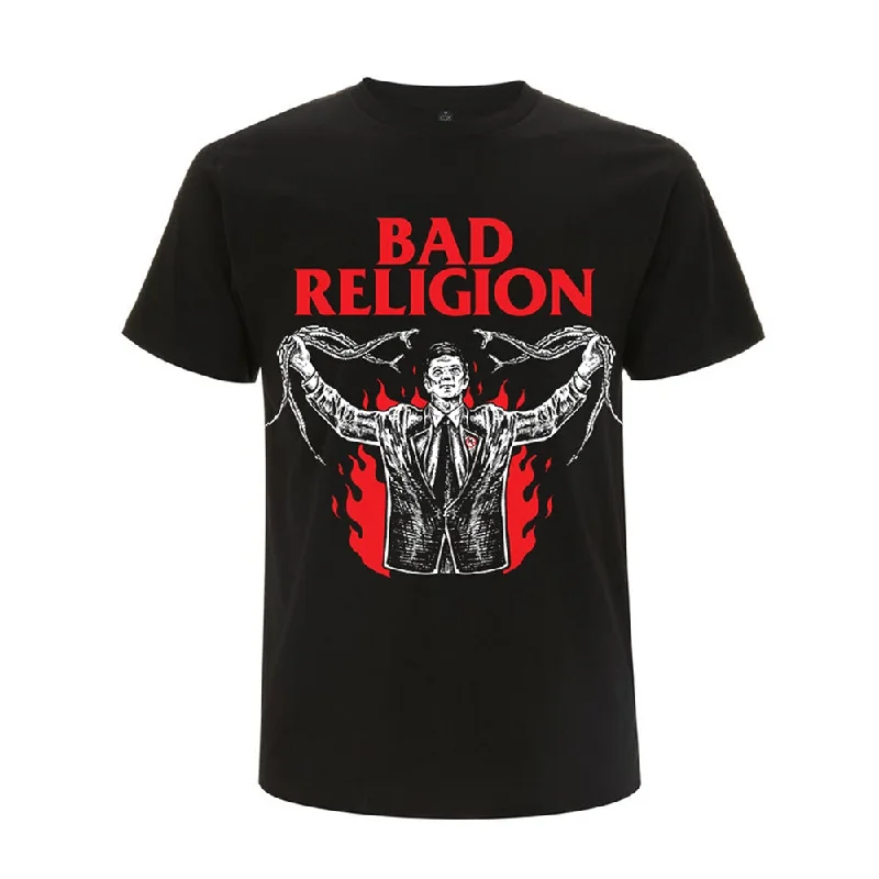 Bad Religion Unisex T-shirt: Snake Preacher Fashionable Trendy Casual