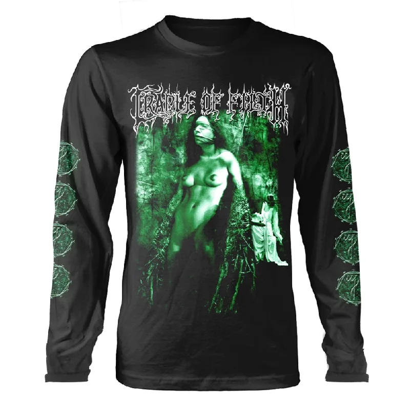 Cradle Of Filth Unisex Long Sleeved T-shirt: Graven Sin (back print) Layered Multi-layer Single Layer