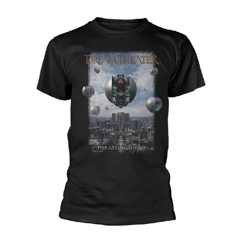 Dream Theater Unisex T-shirt: The Astonishing Zippered Buttoned Snapped