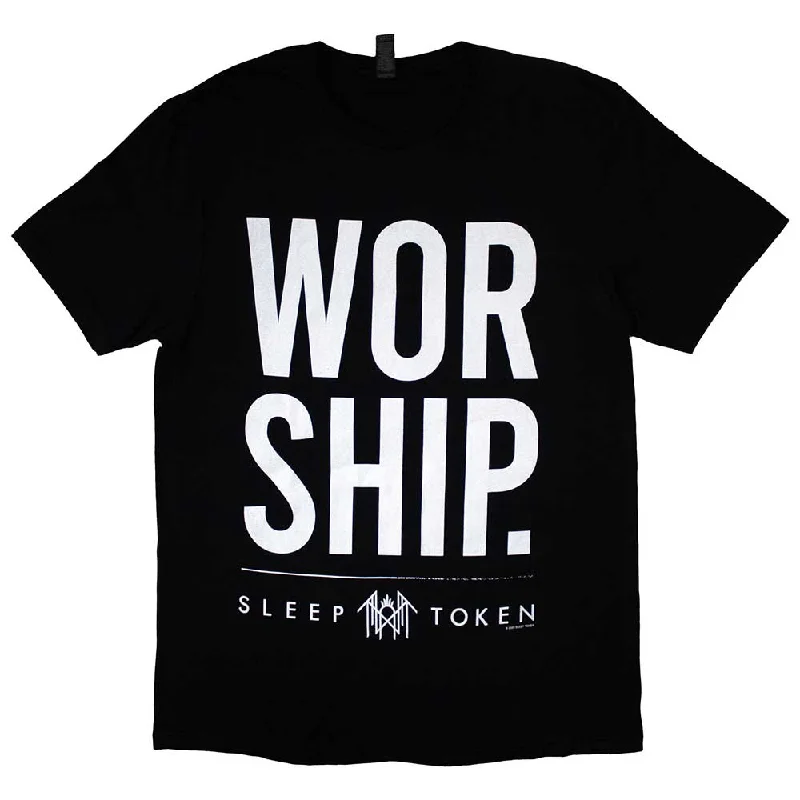 Sleep Token | Official Band T-shirt | Worship (Back Print) Elegant Classic Vintage