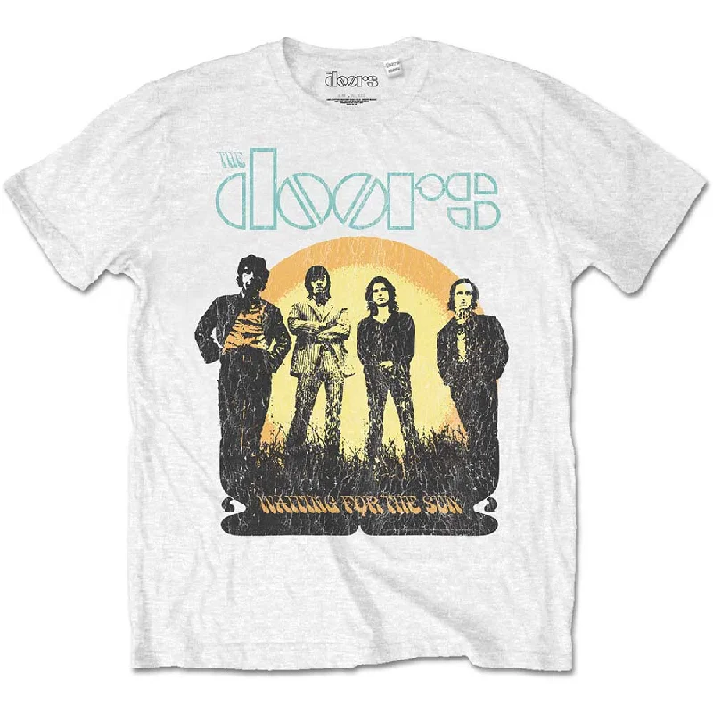 The Doors | Official Band T-Shirt | Waiting for the Sun Fleece Nylon Spandex