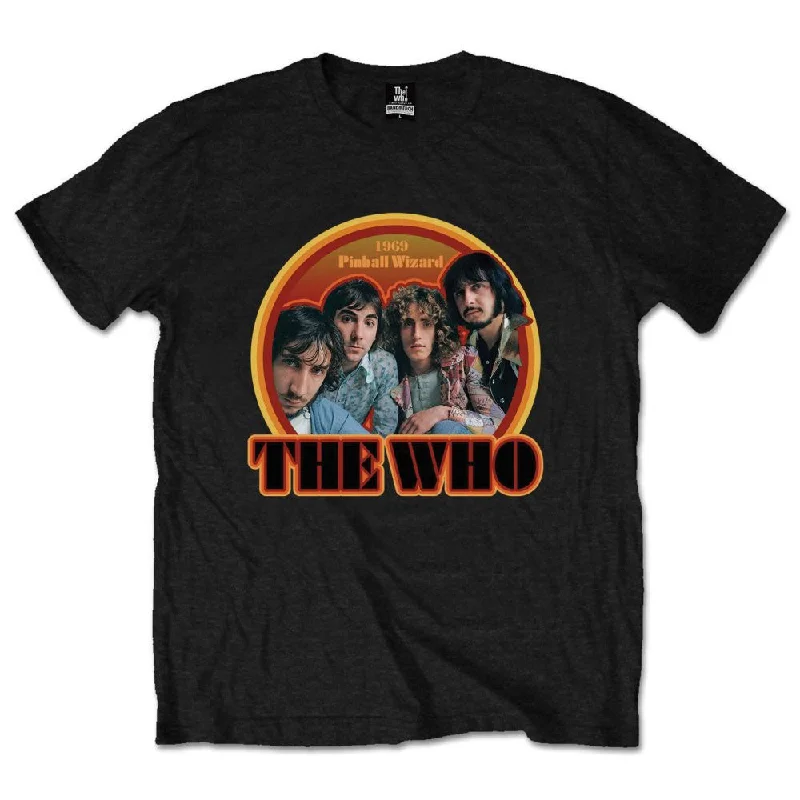 The Who | Official Band T-Shirt | 1969 Pinball Wizard Handmade Hand-knitted Hand-woven