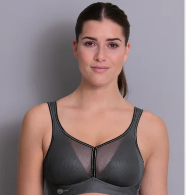 Air Control-5544  DeltaPad Sports Bra- (Cups C-E) Classic Colors Soft Support Bra