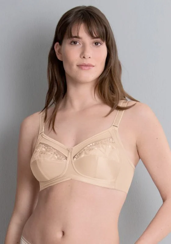 Anita Safina Wire Free Comfort Bra, Sand Supportive Wireless Bra