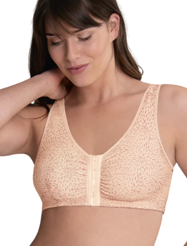Anita Hazel Post Mastectomy Bra, Pastel Rose | Rose Front Closure Mastectomy Bras Seamless Wireless Bra Anita Hazel Post Mastectomy Bra, Pastel Rose | Rose Front Closure Mastectomy Bras Seamless Wireless Bra