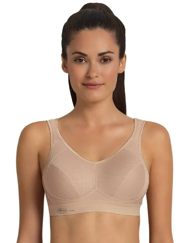 Anita Maximum Support and Extreme control wirefree Sports Bra, Desert Sporty Wireless Bra Anita Maximum Support and Extreme control wirefree Sports Bra, Desert Sporty Wireless Bra