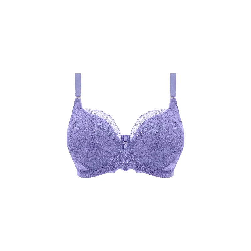 Brianna EL8081 Padded Half Cup Bra - Jacaranda (LAST CHANCE COLOR) High Support Sports Bra