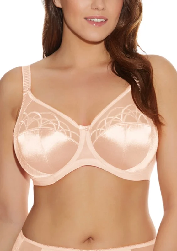 Cate EL4030 UW Bra - Latte Fashionable Push-Up Bra