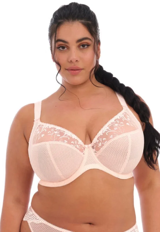 Charley EL4380 - Plunge Bra - Ballet Pink Stylish Lace Bralette