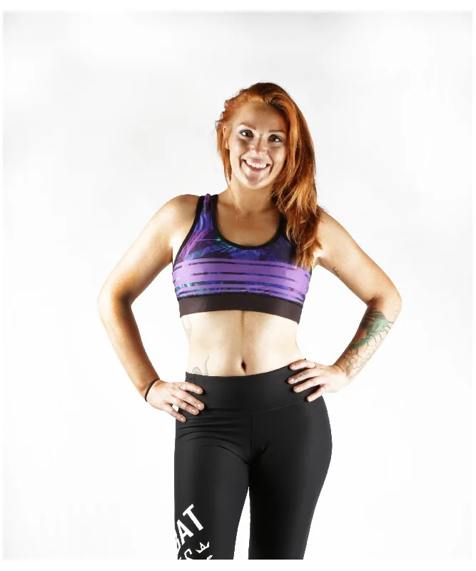 Combat Dollies Suzie Tribe Sports Bra Soft Mesh Bra