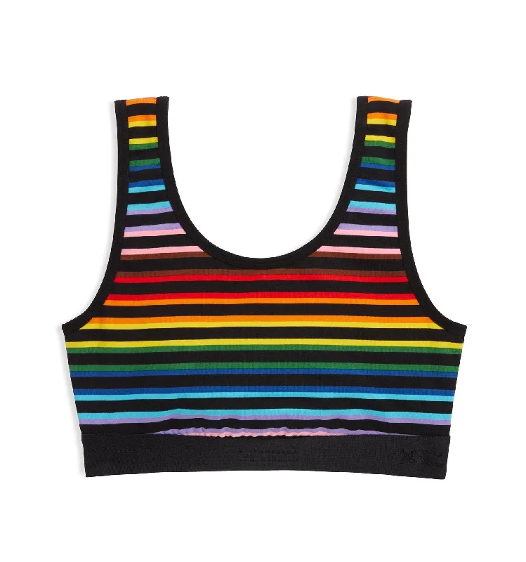 Essentials Soft Bra - Progress Pride Stripes Versatile Bralette Set