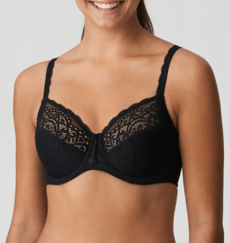 I Do Bra 0141603 - Black Sexy Mesh Bralette