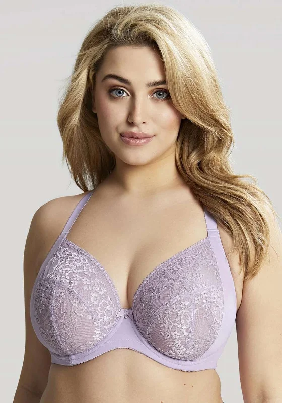 Sculptresse By Panche Roxie Plunge Bra, Lilac Strapless Support Bra