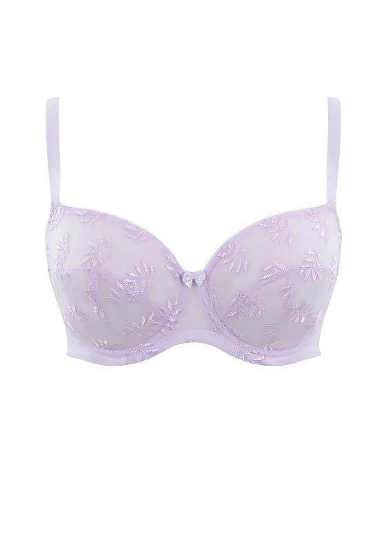 Panache Tango Banconnet Bra, Lilac Lacy Underwire Bra