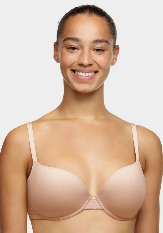 Chantelle Passionata Dream Today Push Up Bra, Nude Rose Sleek Push-Up Bra