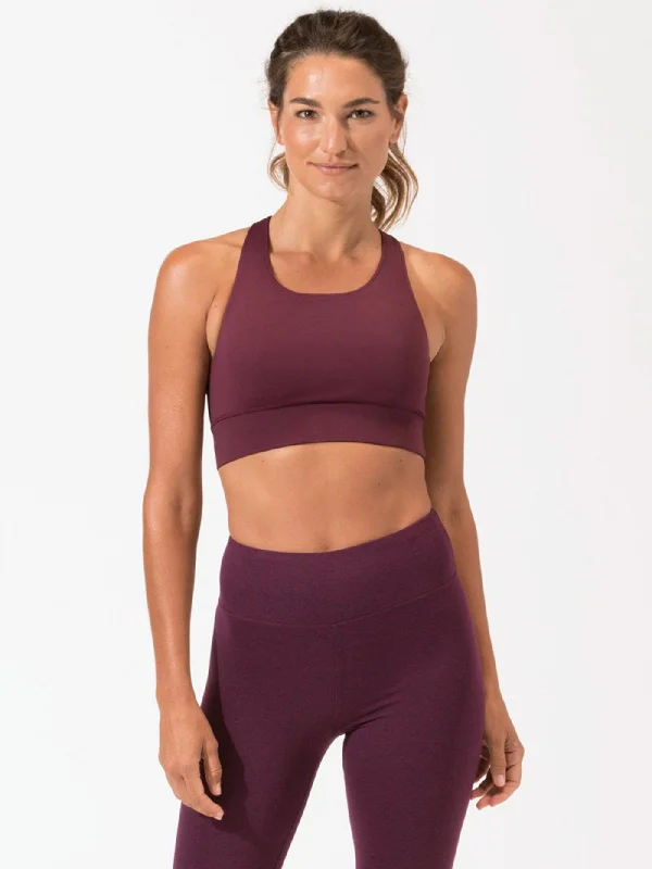 Strappy Sports Bra Sleek Sports Bra