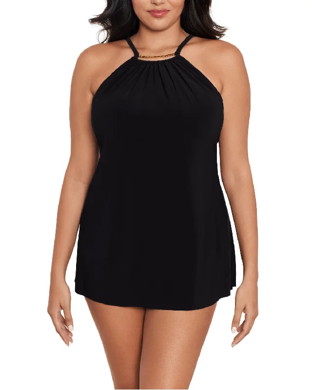 2024 Magicsuit Women's Plus Size Parker One Piece Swim Dress - 6006012W Adjustable Strap Swimsuit