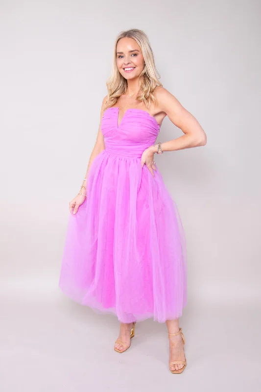 Lavender Princess Tulle Midi Dress (small) - FINAL SALE Fashionable Polka Dot Midi Dress Lavender Princess Tulle Midi Dress (small) - FINAL SALE Fashionable Polka Dot Midi Dress