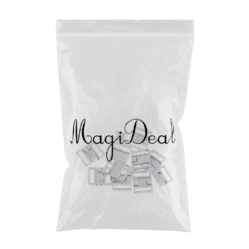 Max 10 Sets BIKINI CLIPS Hook & Snap Metal Strap Bra Fastener Swimwear 11mm Bold High-Cut Bikini Max 10 Sets BIKINI CLIPS Hook & Snap Metal Strap Bra Fastener Swimwear 11mm Bold High-Cut Bikini