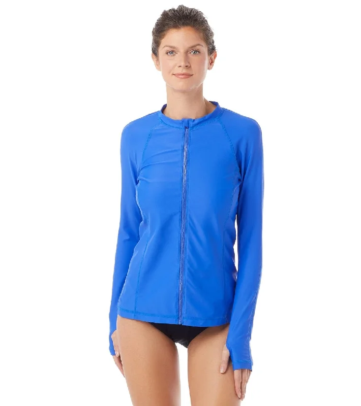 Gabar Chlorine Resistant Pool Long Sleeve Swim Shirt Dark Periwinkle Summer Ready Swimsuit Gabar Chlorine Resistant Pool Long Sleeve Swim Shirt Dark Periwinkle Summer Ready Swimsuit