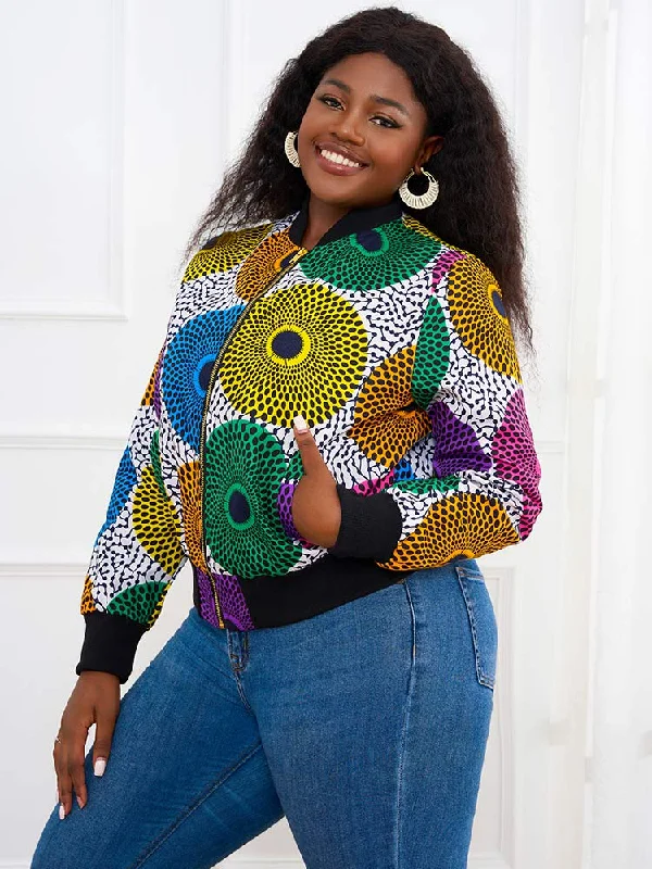 African Wax Print Jacket For Women Denim Jacket Leather Jacket Suede Jacket