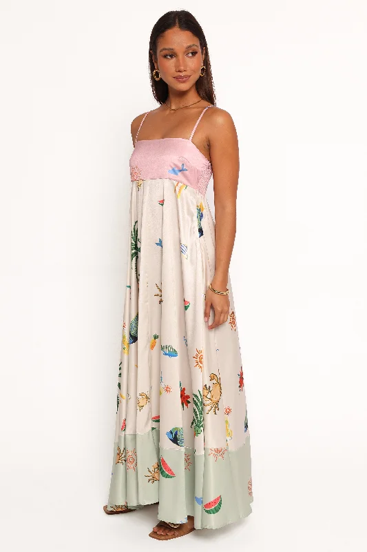 Daplyn Maxi Dress - Multi Fashionable Chiffon Maxi Dress