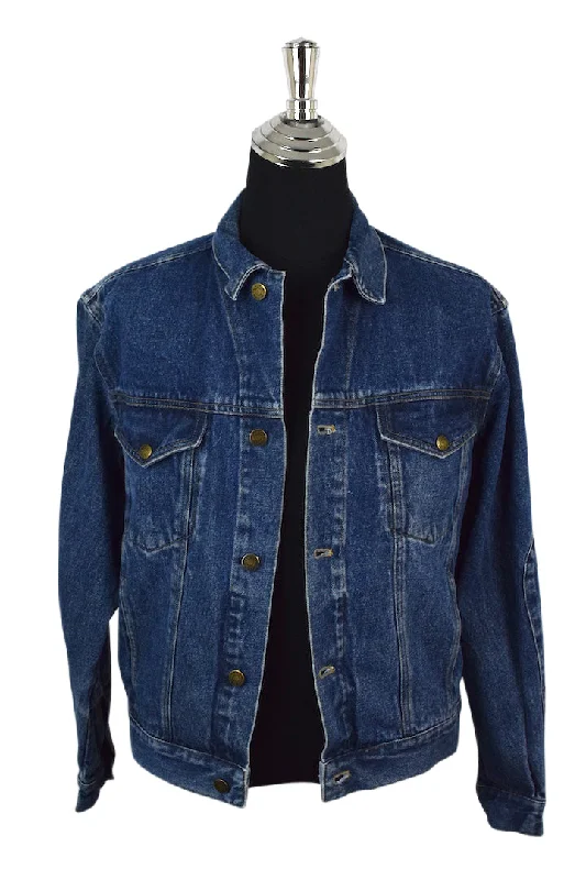 Calvin Klein Brand Denim Jacket Appliqued Jacket Beaded Jacket Sequined Jacket