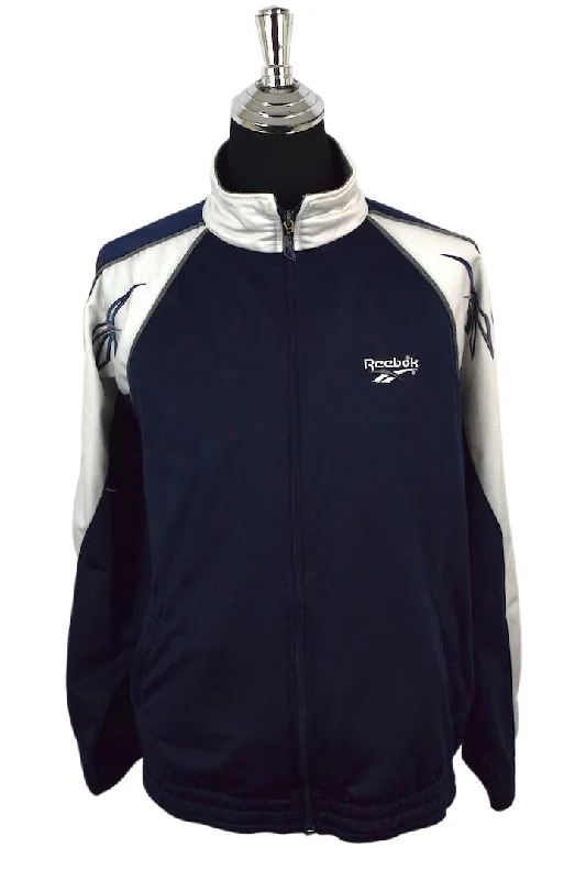 Reebok Brand Track Jacket Chenille Fabric Brocade Fabric Lace Fabric