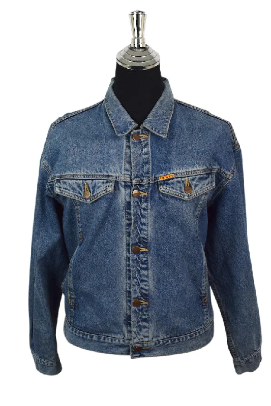 Edwin Brand Denim Jacket Hoodie Zip-Up Jacket Button-Up Jacket