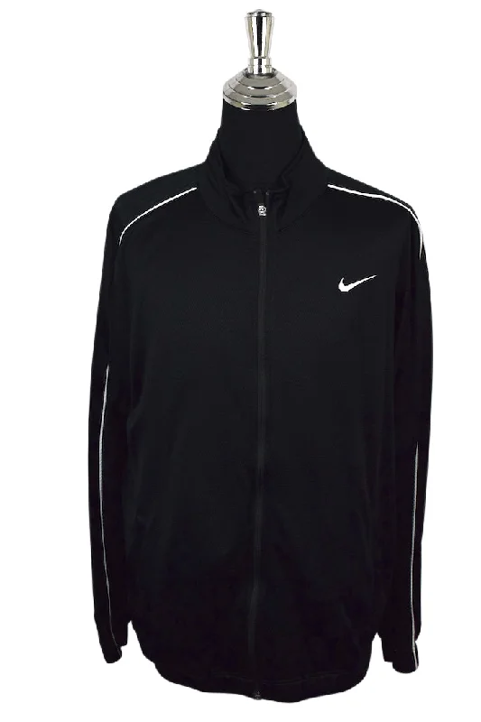 Nike Brand Track Jacket Tiered Jacket Buttoned Jacket Zippered Jacket