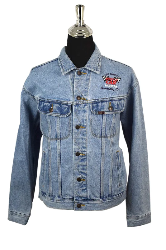 Muscle Car Museum Denim Jacket Faux Fur Jacket Real Fur Jacket Shearling Jacket