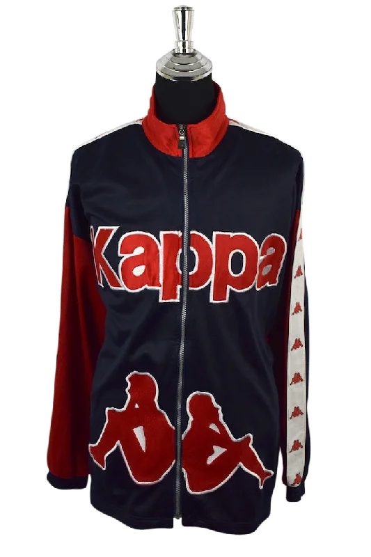 Kappa Brand Track Jacket Denim Jacket Leather Jacket Suede Jacket