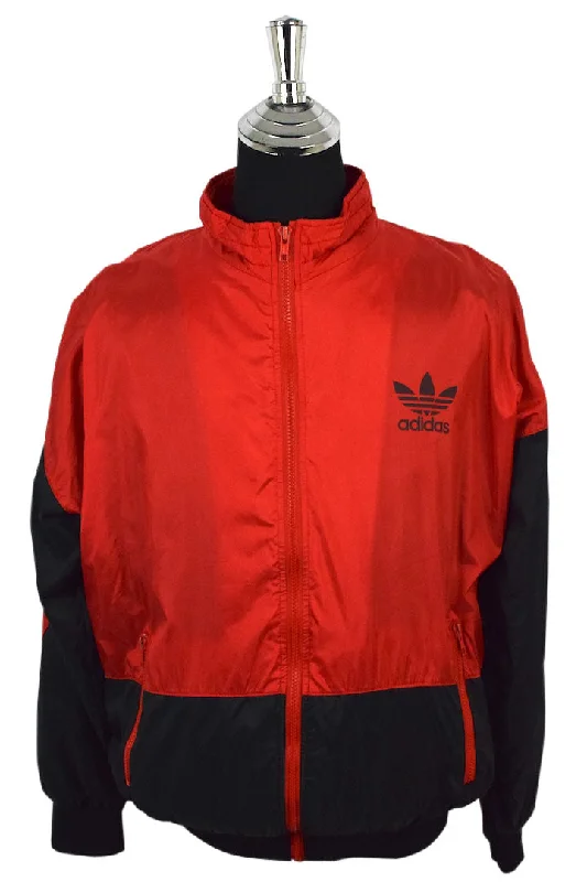 Adidas Brand Spray Jacket Tiered Jacket Buttoned Jacket Zippered Jacket