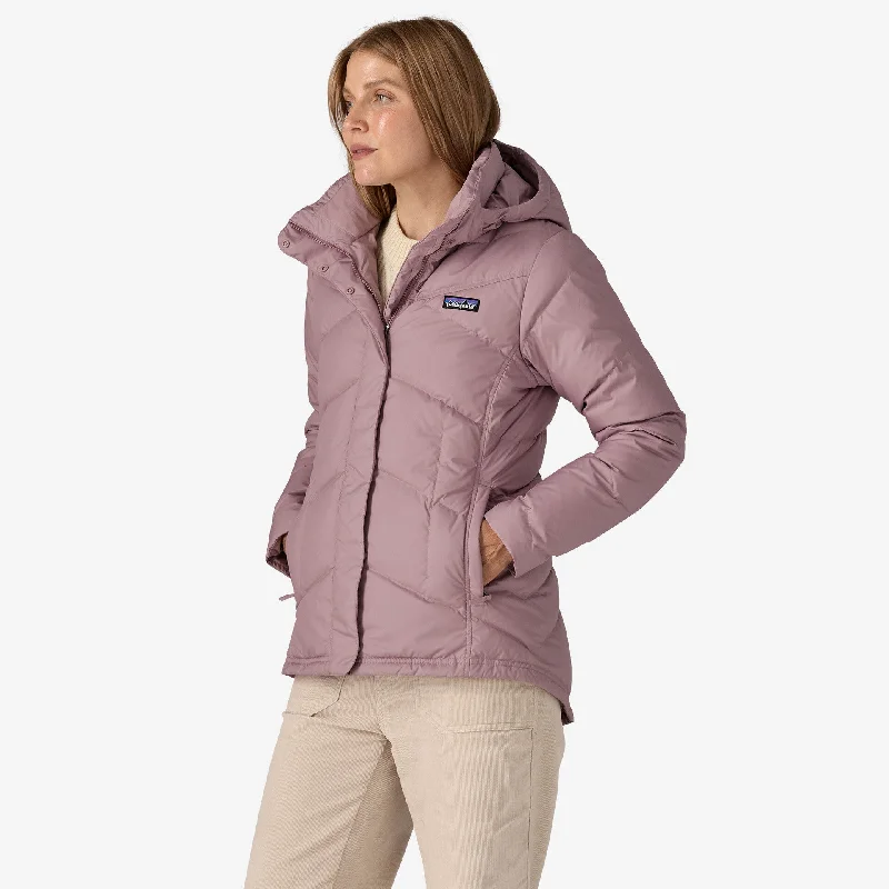 Patagonia Women's Down With It Jacket - STORMY MAUVE Rayon Fabric Velvet Fabric Corduroy Fabric