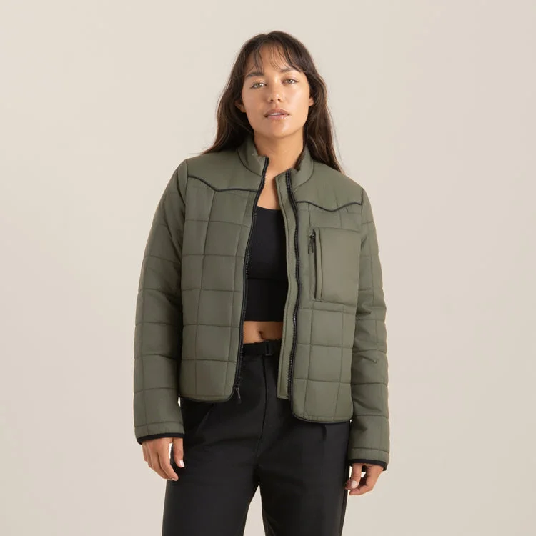 ROARK Base Camp Jacket - MILITARY Lace Jacket Ribbed Jacket Sequined Jacket