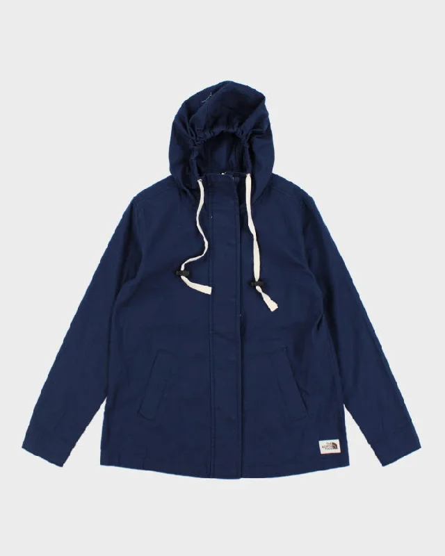 Vintage Women's The North Face Hooded Jacket - XS V-Neck Jacket Boat Neck Jacket Square Neck Jacket